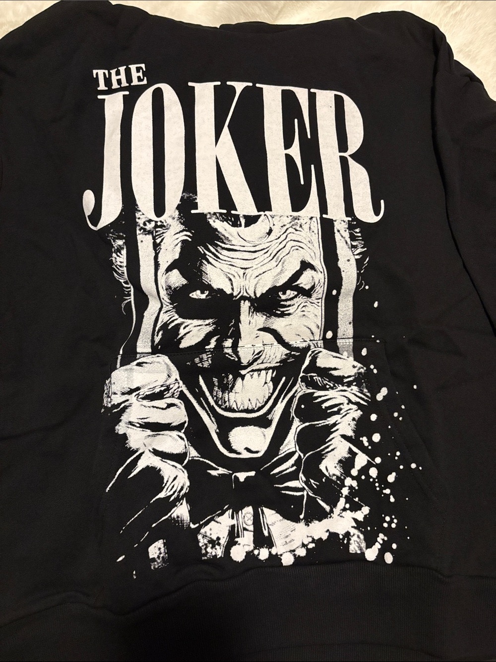 Fashion Nova Black Men's 'The Joker' Graphic Sweatshirt